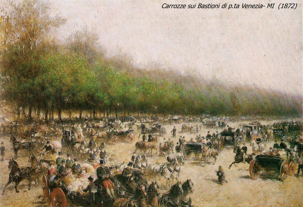 15     Carrozze a p.ta Venezia 1872